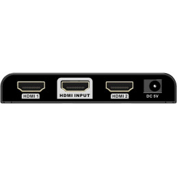 PremiumCord HDMI 2.0 splitter 1-2 porty, 4K/60Hz, FULL HD, 3D, HDR, EDID management