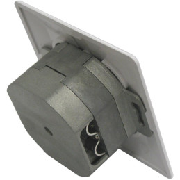 XtendLan Zásuvka 2x RJ-45, Cat5e, stíněná, pod omítku, šikmý vývod, narážecí dual