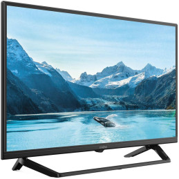 STRONG LED TV 32"/ SRT32HF2003C/ HD Ready/ 1366x768/ DVB-T2/C/S2/ H.265/HEVC/ 2x HDMI/ USB/ černá/ E