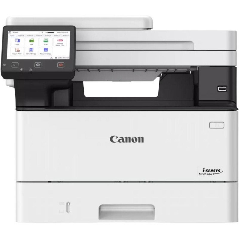 CANON i-SENSYS MF463dw II/ A4 / čb/ PSC/ 40ppm/ až 1200x1200dpi / LAN/ USB/ Duplex/ DADF/Tisk zabezpečený kódem PIN
