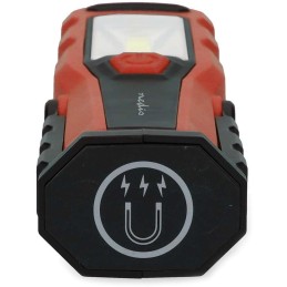 NEDIS pracovní svítilna/ 300 lm/ dosah 20 m/ výdrž 6 h/ napájení z baterie (vestavěná Li-Ion)/ 5 V DC/ 4 W/ USB-C/ černo