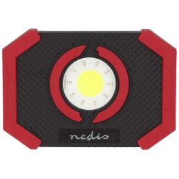 NEDIS pracovní svítilna/ 1000 lm/ dosah 30 m/ výdrž 10 h/ napájení z baterie (vestavěná Li-Ion)/ 5 V DC/ 10 W/ USB-C/ če