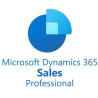 Elektronická licence: Microsoft CSP Dynamics 365 Sales Professional ,předplatné na 1 rok, vyúčtování ročně