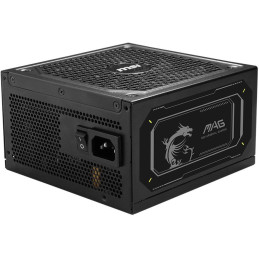 MSI zdroj MAG A1000GL PCIE5 II/ 1000W/ ATX3.1/ akt. PFC/ 7 let celk. záruka/ 135mm fan/ modulární kabeláž/ 80PLUS Gold