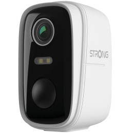 STRONG IP kamera FALKY-2KS/ bateriová/ Wi-Fi 6/ 3Mpix/ objektiv 3,2mm/ IP65/ duální noční vidění/ microSD/ bílá