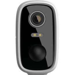 STRONG IP kamera FALKY-2KS/ bateriová/ Wi-Fi 6/ 3Mpix/ objektiv 3,2mm/ IP65/ duální noční vidění/ microSD/ bílá