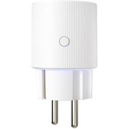 IMMAX NEO SMART chytrá vnitřní zásuvka THIN s kolíkem (typ E)/ IP20/ LED podsvícení/ RGB/ Wi-Fi/ LIDL/ TUYA