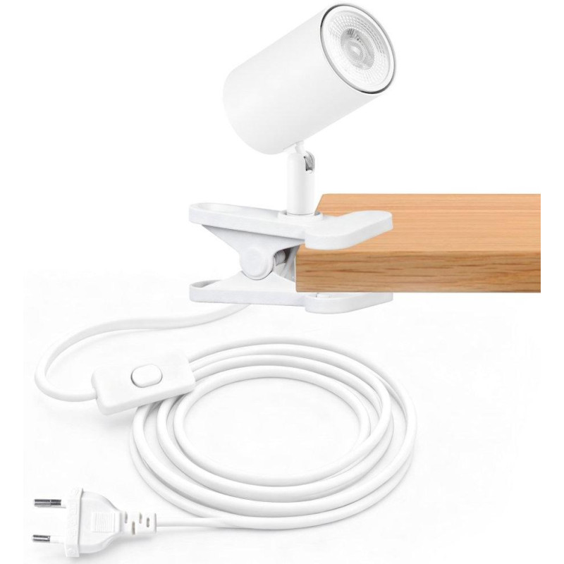 IMMAX PUNTO KLIP-1 nástěnné/klipové svítidlo, 9W, GU10, bílé