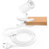 IMMAX PUNTO KLIP-1 Wand-/Klemmleuchte, 9 W, GU10, weiß