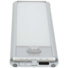 NEDIS skříňové světlo/ 3000 K/ 110 lm/ světelný senzor/ provozní doba 10 h/ napájení z baterie/ 5 V DC/ USB-C/ kabel 30