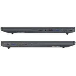 UMAX notebook VisionBook 15WT Plus/ 15,6" IPS/ 1920x1080/ N150/ 8GB/ 256GB SSD/ HDMI/ 2x USB 3.2/ W11 Pro/ šedý