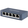 HIKVISION Switch DS-3E0505-E / 5x Port / 10/100/1000 Mbit/s RJ45-Ports / 10 Gbit/s / Netzteil 5 V DC, 1 A