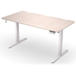 Endorfy herní stůl Atlas L electric Light Wood / 150x76cm / nosnost 80kg / el. nastavení výšky (72-120cm) / světlé dřevo