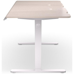 Endorfy herní stůl Atlas L electric Light Wood / 150x76cm / nosnost 80kg / el. nastavení výšky (72-120cm) / světlé dřevo