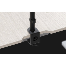 Endorfy herní stůl Atlas L electric Light Wood / 150x76cm / nosnost 80kg / el. nastavení výšky (72-120cm) / světlé dřevo