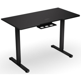 Endorfy herní stůl Atlas S electric Black / 114x60cm / nosnost 50kg / el. nastavení výšky (72-118cm) / černý