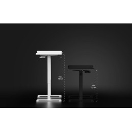 Endorfy herní stůl Atlas S electric Black / 114x60cm / nosnost 50kg / el. nastavení výšky (72-118cm) / černý