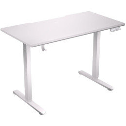 Endorfy herní stůl Atlas S electric Onyx White / 114x60cm / nosnost 50kg / el. nastavení výšky (72-118cm) / bílý