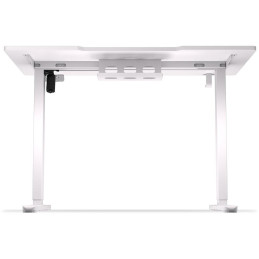 Endorfy herní stůl Atlas S electric Onyx White / 114x60cm / nosnost 50kg / el. nastavení výšky (72-118cm) / bílý