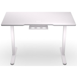 Endorfy herní stůl Atlas S electric Onyx White / 114x60cm / nosnost 50kg / el. nastavení výšky (72-118cm) / bílý