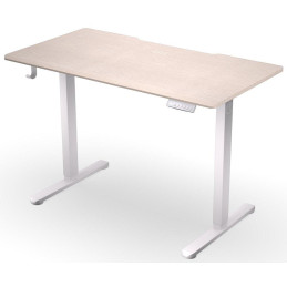 Endorfy herní stůl Atlas S electric Light Wood / 114x60cm / nosnost 50kg / el. nastavení výšky (72-118cm) / světlé dřevo