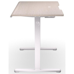 Endorfy herní stůl Atlas S electric Light Wood / 114x60cm / nosnost 50kg / el. nastavení výšky (72-118cm) / světlé dřevo