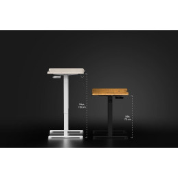 Endorfy herní stůl Atlas S electric Light Wood / 114x60cm / nosnost 50kg / el. nastavení výšky (72-118cm) / světlé dřevo