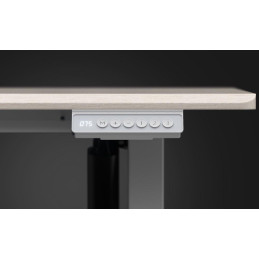 Endorfy herní stůl Atlas S electric Light Wood / 114x60cm / nosnost 50kg / el. nastavení výšky (72-118cm) / světlé dřevo