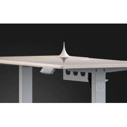 Endorfy herní stůl Atlas S electric Light Wood / 114x60cm / nosnost 50kg / el. nastavení výšky (72-118cm) / světlé dřevo