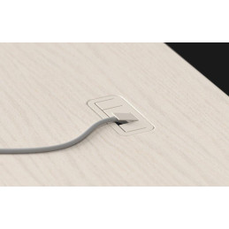 Endorfy herní stůl Atlas S electric Light Wood / 114x60cm / nosnost 50kg / el. nastavení výšky (72-118cm) / světlé dřevo