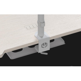 Endorfy herní stůl Atlas S electric Light Wood / 114x60cm / nosnost 50kg / el. nastavení výšky (72-118cm) / světlé dřevo