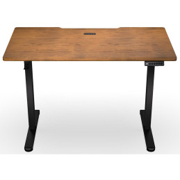 Endorfy herní stůl Atlas S electric Dark Wood / 114x60cm / nosnost 50kg / el. nastavení výšky (72-118cm) / tmavé dřevo