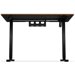 Endorfy herní stůl Atlas S electric Dark Wood / 114x60cm / nosnost 50kg / el. nastavení výšky (72-118cm) / tmavé dřevo