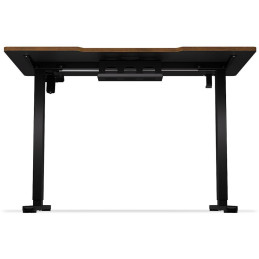 Endorfy herní stůl Atlas S electric Dark Wood / 114x60cm / nosnost 50kg / el. nastavení výšky (72-118cm) / tmavé dřevo