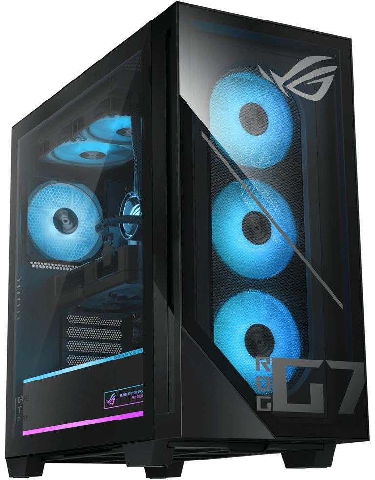 ASUS ROG 700/ Tower/ Ryzen 7 9800X3D/ 64GB/ 2TB SSD/ Radeon RX 9070 XT/ W11H/ černý