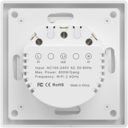 IMMAX NEO SMART vypínač Nexa 1-tlačítkový, Zigbee 3.0, 230V, TUYA