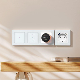 IMMAX NEO SMART vypínač Nexa 2-tlačítkový, Zigbee 3.0, 230V, TUYA