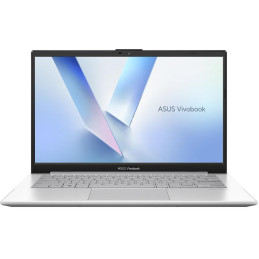 ASUS Vivobook Go/ Intel N150/ 8GB DDR5/ 128GB UFS/ Intel UMA/ 14"FHD,matný/ W11H/ stříbrný