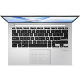 ASUS Vivobook Go/ Intel N150/ 8GB DDR5/ 128GB UFS/ Intel UMA/ 14"FHD,matný/ W11H/ stříbrný