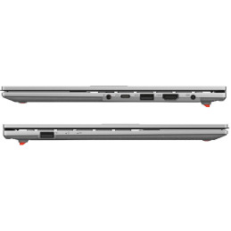 ASUS Vivobook Go/ Intel N150/ 8GB DDR5/ 128GB UFS/ Intel UMA/ 14"FHD,matný/ W11H/ stříbrný