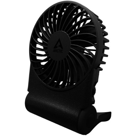 ARCTIC stolní ventilátor Summair Black / vrtulový / průměr 9,1 cm / USB / nastavitelný / černý
