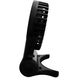 ARCTIC stolní ventilátor Summair Black / vrtulový / průměr 9,1 cm / USB / nastavitelný / černý