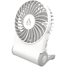 ARCTIC stolní ventilátor Summair White / vrtulový / průměr 9,1 cm / USB / nastavitelný / bílý