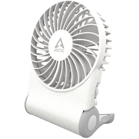 ARCTIC stolní ventilátor Summair White / vrtulový / průměr 9,1 cm / USB / nastavitelný / bílý