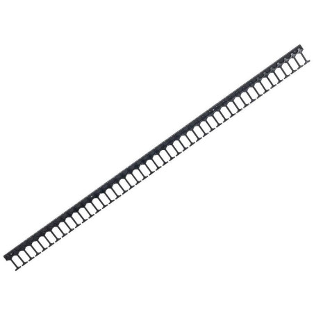 Triton Vyvazovací hřeben, dvouřadý pro rozvaděč výšky 32U (1240 mm), výška trnu 75 mm, RAL9005