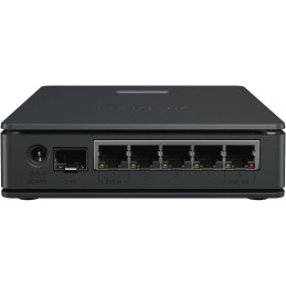 ROZBALENÉ - MikroTik hAP ax S, 5x GbE, SFP 2,5 G, USB 2.0, 2,4+ 5Ghz, 802.11b/g/n/ac/ax Wi-Fi 6, PoE in/out, ROS 7, L4,  ...