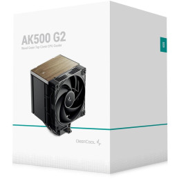 DEEPCOOL chladič AK500 G2 / 120mm fan / 5x heatpipes / PWM / pro Intel i AMD / černý