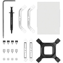 DEEPCOOL chladič AK500 G2 / 120mm fan / 5x heatpipes / PWM / pro Intel i AMD / bílý