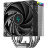 DEEPCOOL AK500S Digital SE Kühler / 120-mm-Lüfter / 5 Heatpipes / PWM / ARGB / für Intel und AMD / Schwarz