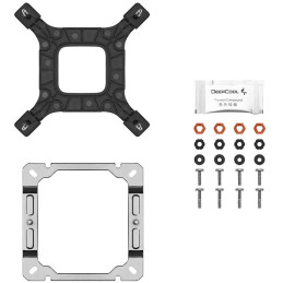 DEEPCOOL chladič AK500S Digital SE / 120mm fan / 5x heatpipes / PWM / pro Intel i AMD / ARGB / bílý